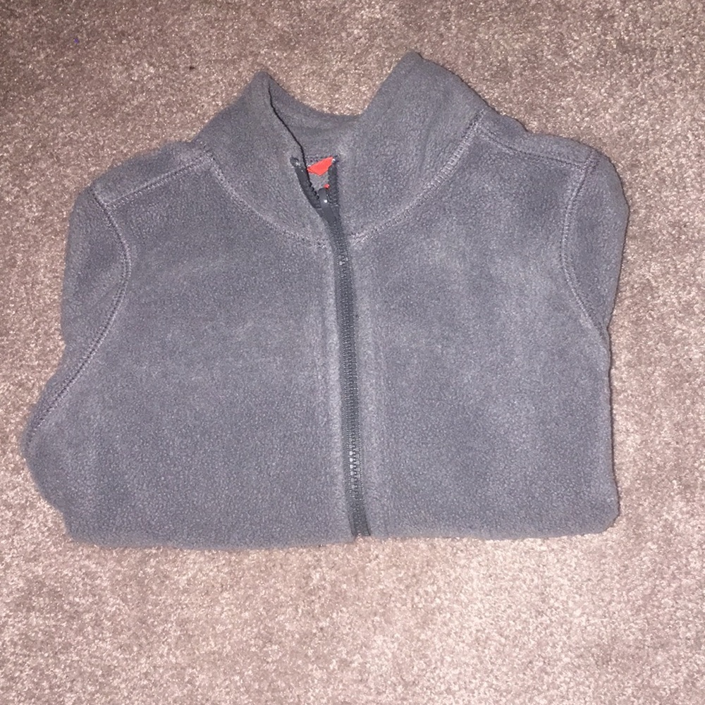 Boys fleece removable jacket insert